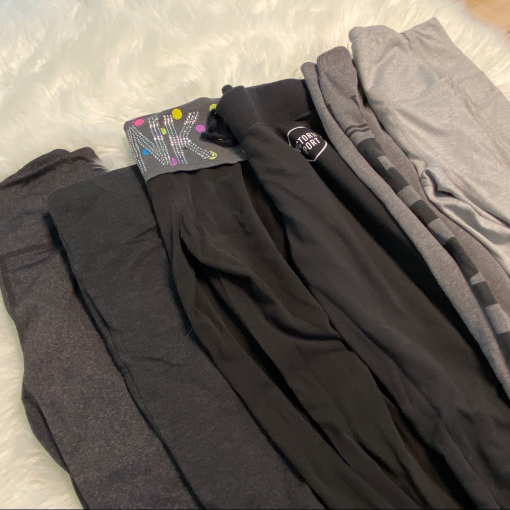Lot of 6 Leggings/Joggers/Sweatpants/Yoga Pants